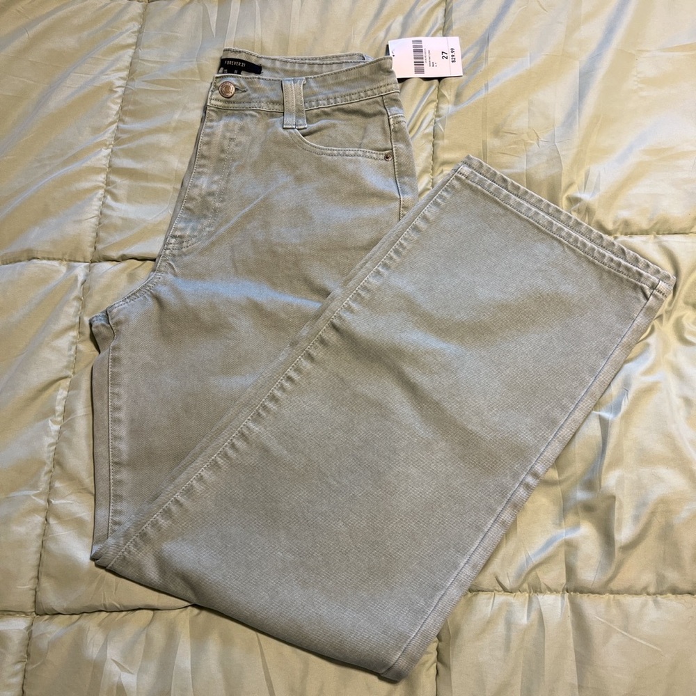 Forever 21 wide leg jeans